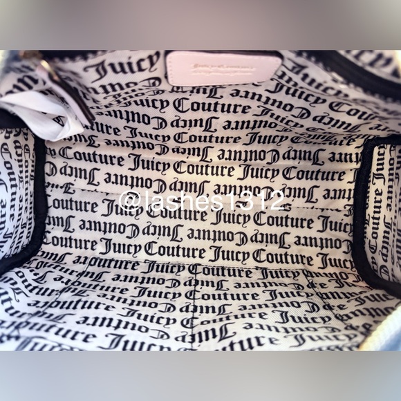 Juicy Couture Black and Pink Satchel - Picture 6 of 8